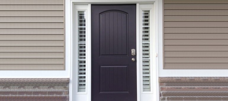 Entry Door Sidelight Shutters In San Antonio, TX